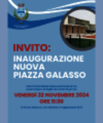 Inaugurazione nuova Piazza Galasso a San Michele al Tagliamento: 22 novembre, ore 11:30