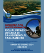 INCONTRO CON LA CITTADINANZA | Riqualificazione urbana di San Giorgio al Tagliamento, 03/06/2024 ore 20:30